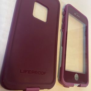 Purple Lifeproof iPhone 6/6s